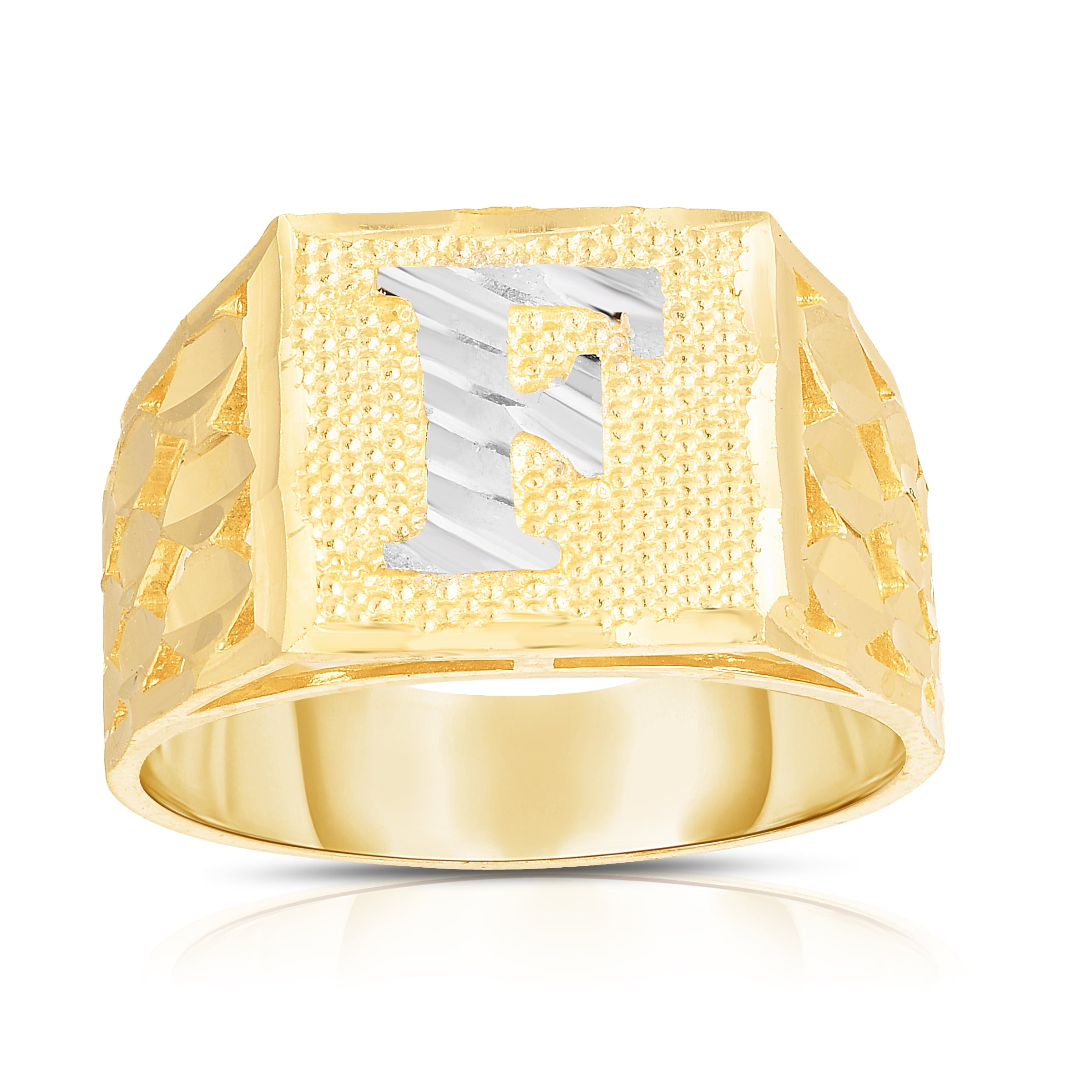 Square Black Enamel Ring, Gold Initials Ring, Vintage Mens Ring, Custom  Name Ring, Letter Ring, Personalized, Gold Rings for Men, Men Gift - Etsy