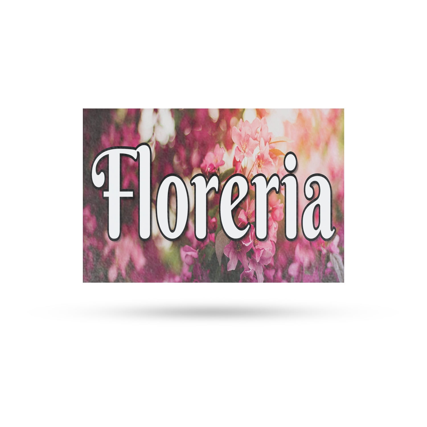 Floreria Vinyl Decal 24 Inch x 36 Inch Weatherproof Heavy-Duty Adhesive ...