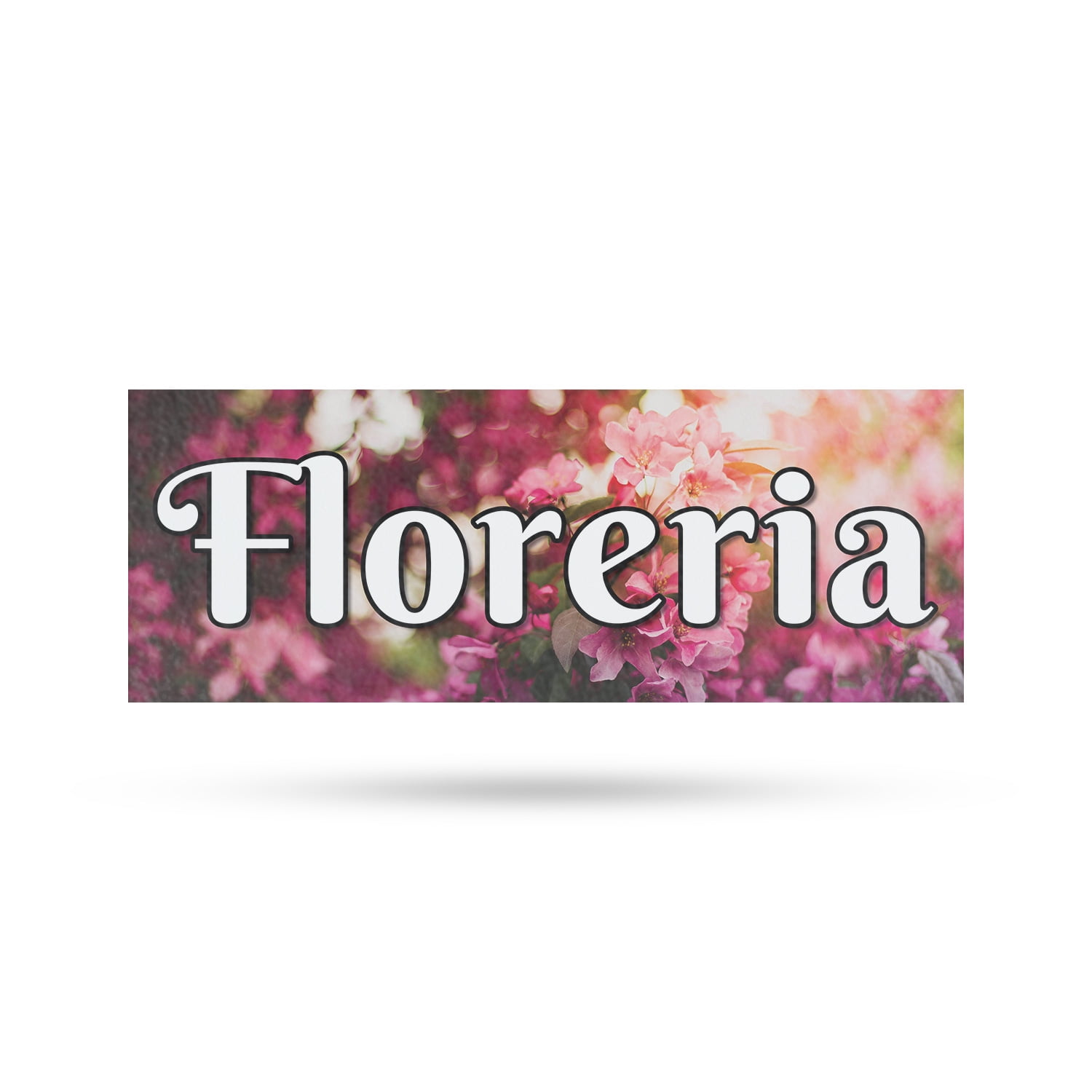 Floreria Vinyl Decal 48 Inch x 18 Inch Weatherproof Heavy-Duty Adhesive ...