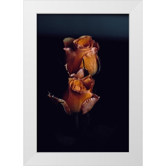 Flores, David 11x14 White Modern Wood Framed Museum Art Print Titled - DA-FOOKN-FLOWERS-EH