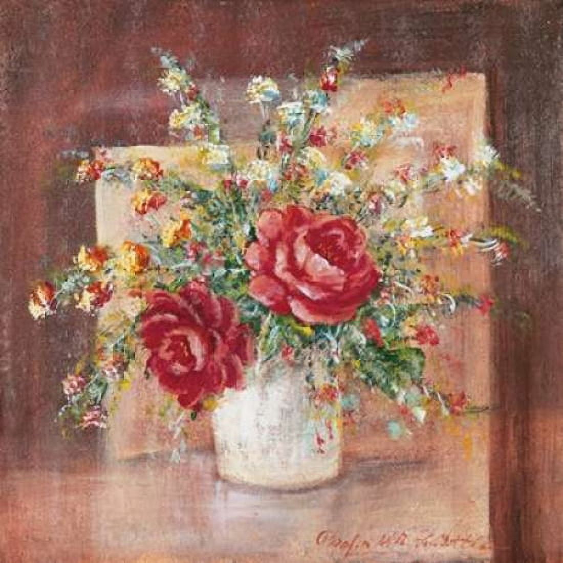 Flores Espanol l Canvas Art - Katharina Schottler (24 x 24)