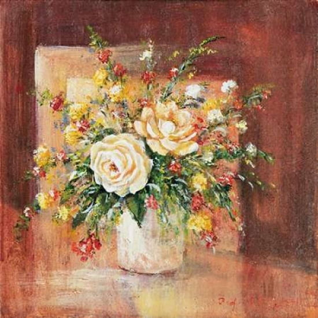 Flores Espanol ll Canvas Art - Katharina Schottler (24 x 24)