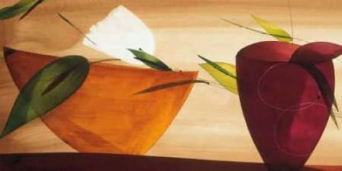 Flores Frescas II Canvas Art - Lola Abellan (10 x 20)