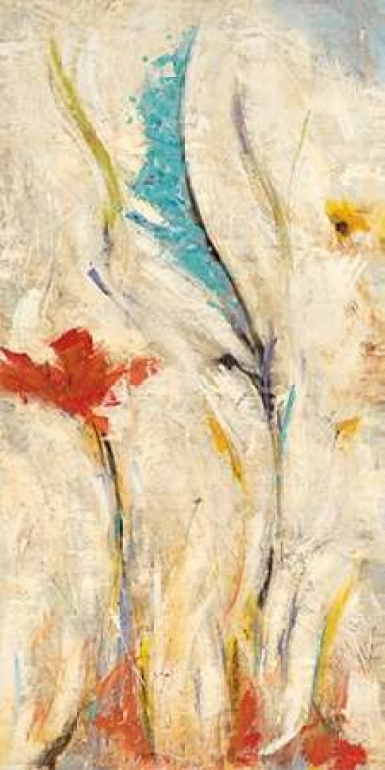 Flores I Canvas Art - Nancy Villarreal Santos (10 x 20)