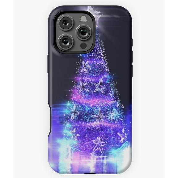 Floresant Christmas Tree Digital Image Phone Case for iPhone 16 15 14 13 12 11 Pro Max