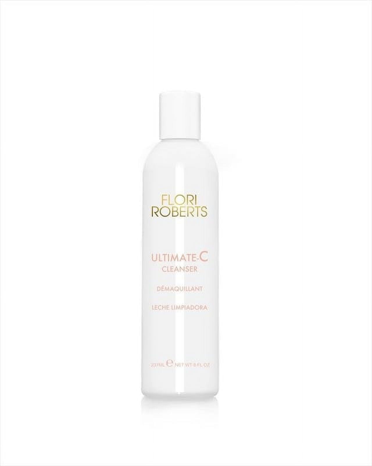 Flori Roberts Ultimate C Cleanser, Creamy Face Wash with Vitamin C, Moisturizing for All Skin Tones