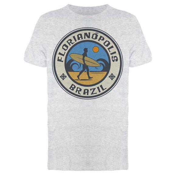 Florianopolis Brazil Stamp Tee Men's -Image by Shutterstock