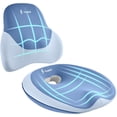 thumbnail image 1 of Florich Memory Foam Car Seat Cushion and Lumbar Support Pillow for Office, Car, Wheel Chair, Sciatica & Back & Tailbone Pain Relief, Blue, 1 of 8