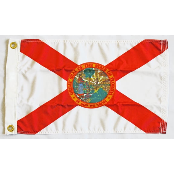 Florida - 12"X18" Nylon Flag