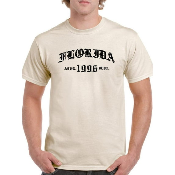 Florida 1996 Retro Sports T-Shirt Men -Image by Shutterstock, Male 4X-Large