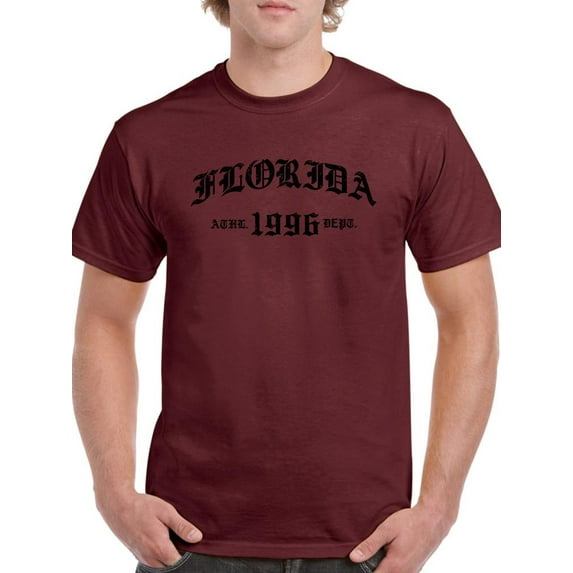 Florida 1996 Retro Sports T-Shirt Men -Image by Shutterstock, Male Small