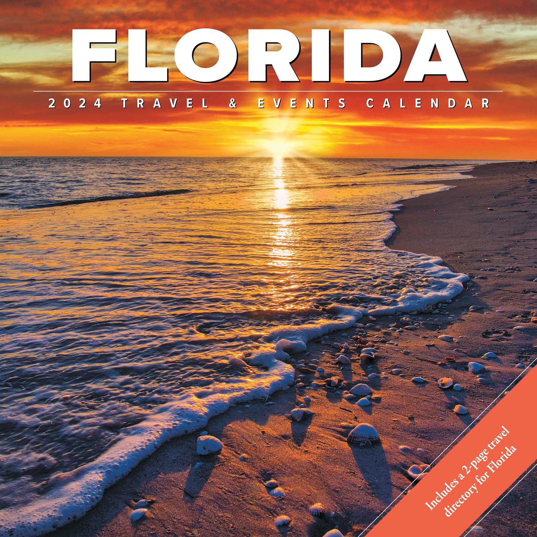 Florida 2024 12 X 12 Wall Calendar (Calendar)