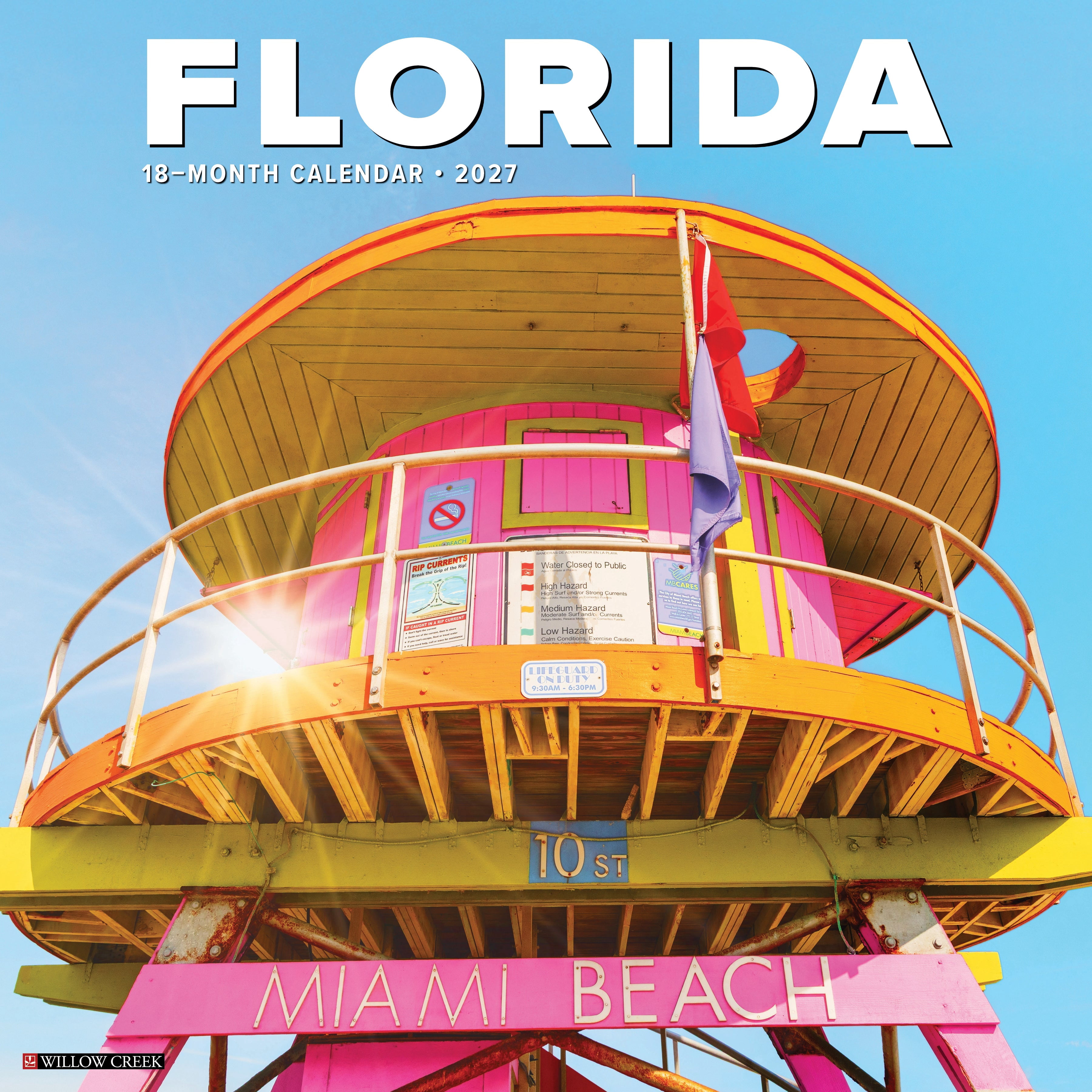 Willow Creek Press, Florida 2027 Wall Calendar