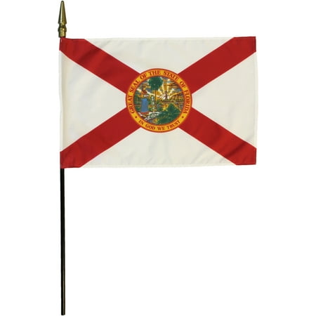 Florida - 8"X12" Stick Flag