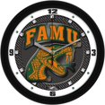 thumbnail image 1 of SunTime NCAA East Tennessee State Buccaneers Textured Carbon Fiber Wall Clock, 1 of 1