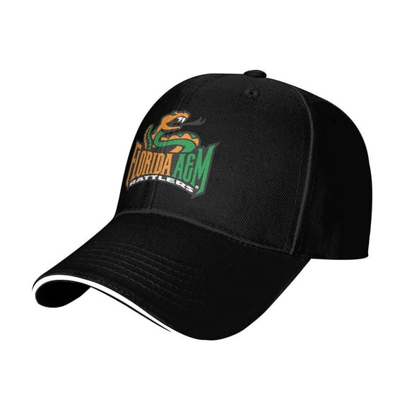 Florida A&M Rattlers Casual Sandwich Baseball Cap Adjustable For Men For Women