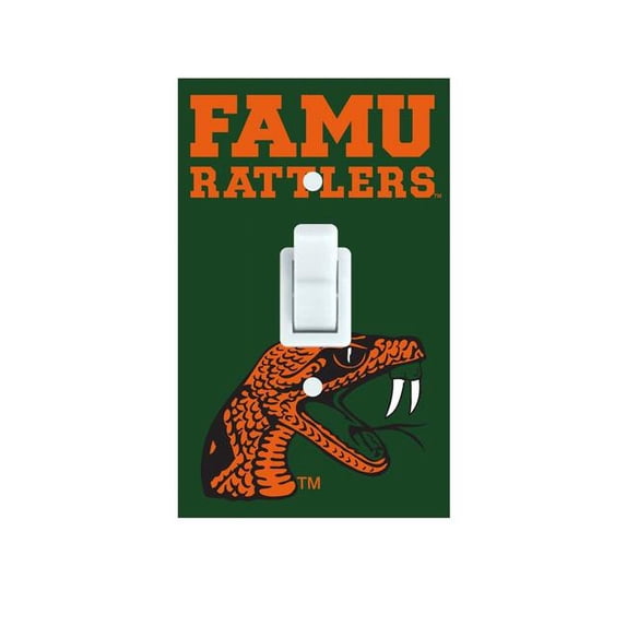 Florida A&M Rattlers Light Switch Cover 2 Pack
