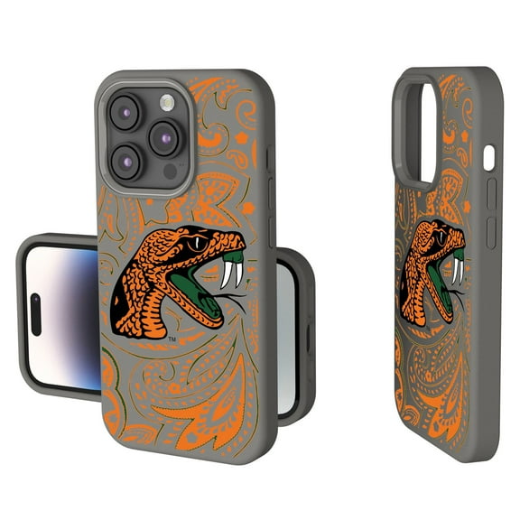 Florida A&M Rattlers Paisley iPhone Soft Touch Case
