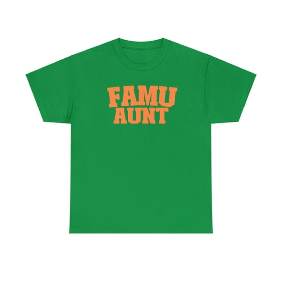 Florida A&M University Aunt Unisex Heavy Cotton Tee - 107 HBCU