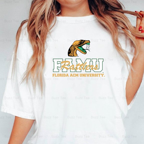 Florida A&M University Rattlers FAMU Collegiate Fan V1130885 New Unisex T-Shirt, up to 5XL