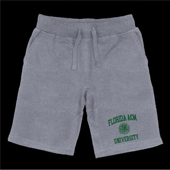 Florida A&M University Rattlers Seal Shorts, Heather Grey - Large