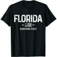 thumbnail image 1 of Florida American Flag Patriotic Pride Gift T-Shirt, 1 of 4