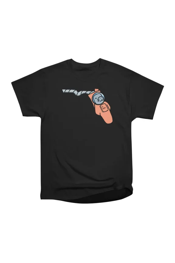 Florida Astronaut Manatee T-Shirt Tee Gift For Him Merch For Her Apparel For Friend