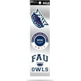 thumbnail image 1 of Florida Atlantic Owls FAU Triple Retro Throwback Spirit Decals Flat Vinyl Auto Home Sticker Sheet University of, 1 of 7