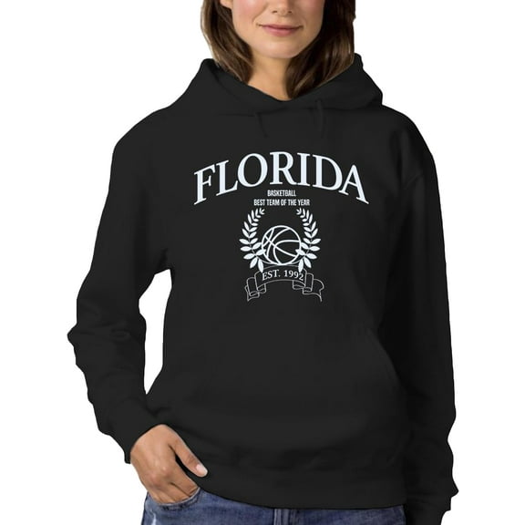 Florida Basketball Team Hoodie Women -Image by Shutterstock, Female x-Large