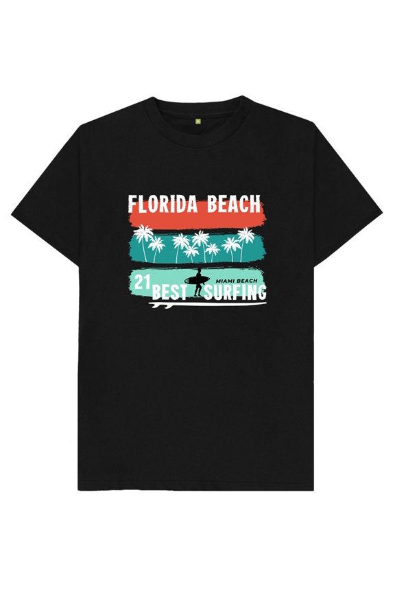 Florida Beach Best Surfing T Shirt