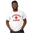 thumbnail image 1 of Florida Beach Lover FL Spring Break Men's Graphic T Shirt Tees Brisco Brands S, 1 of 6