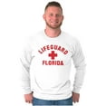 thumbnail image 1 of Florida Beach Lover FL Spring Break Plus Size Long Sleeve Graphic Tee Shirt Brisco Brands 2X, 1 of 5