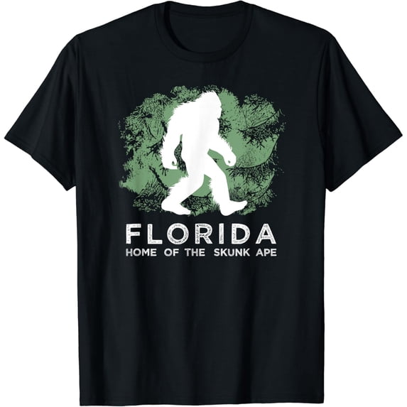 Florida Bigfoot Shirt, Swampy Skunk Ape Sasquatch Tee Gift
