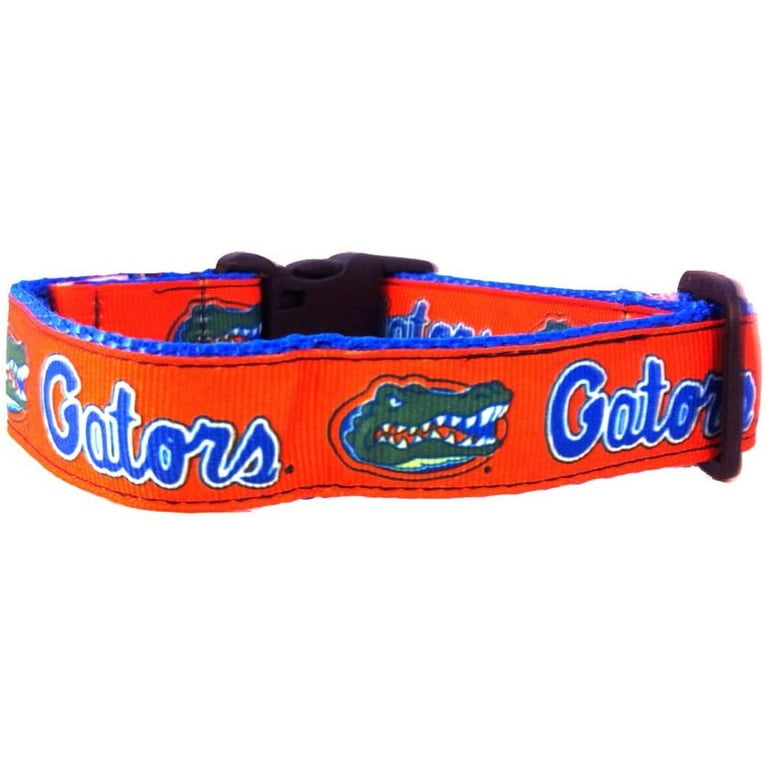 Florida Brand New Pet Dog Collar Small Official Gators Mascot