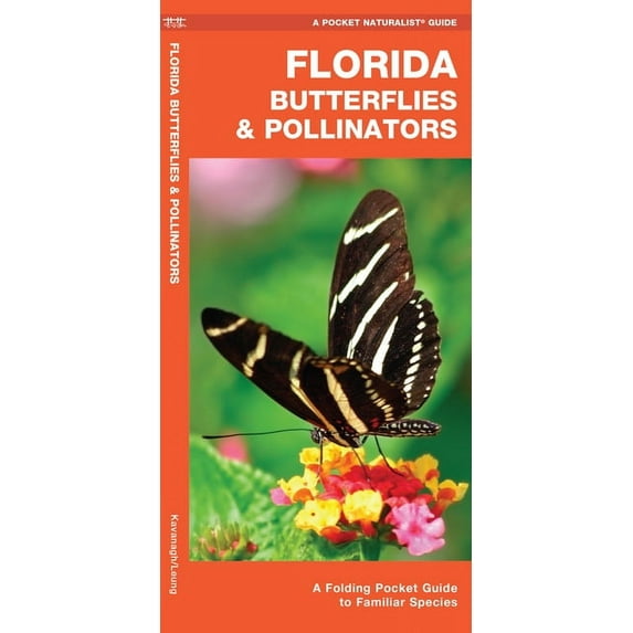Florida Butterflies & Pollinators : A Folding Pocket Guide to Familiar Species