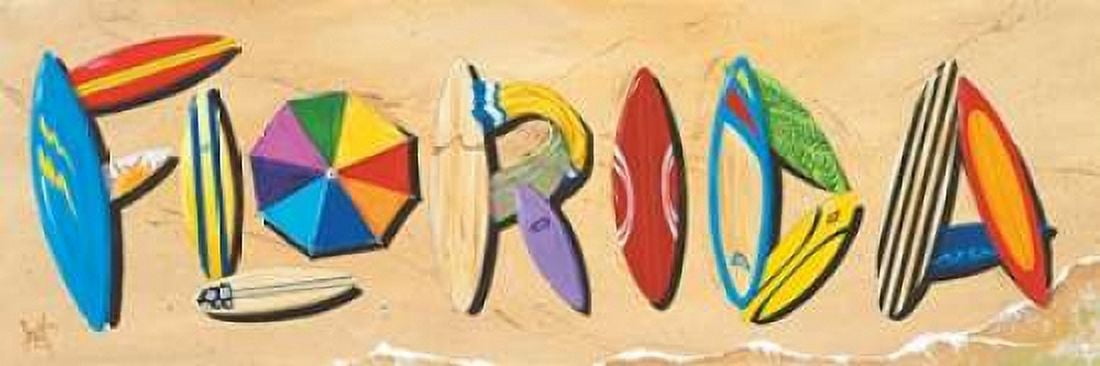 Florida Canvas Art - Scott Westmoreland (12 x 36)