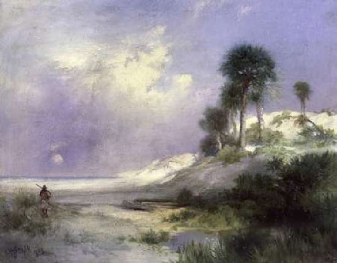 Florida Canvas Art - Thomas Moran (24 x 30)