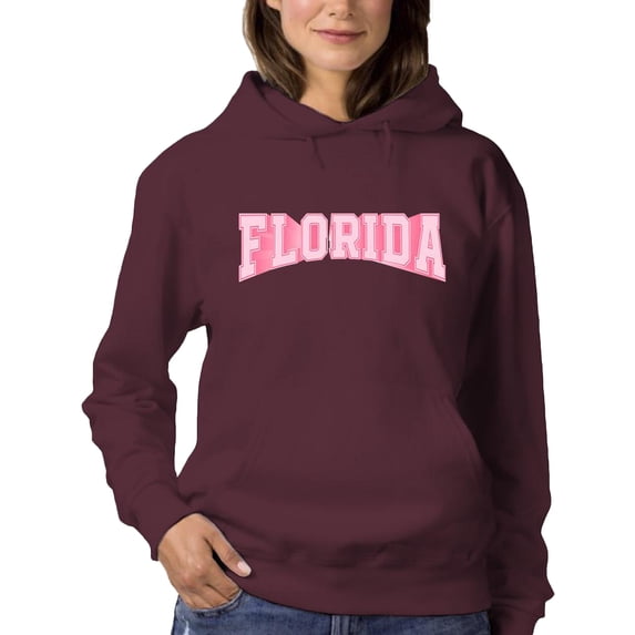 Florida College Sports Style Hoodie Women -Image by Shutterstock, Female Medium