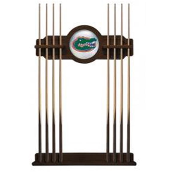 University of Florida Solid Wood Cue Rack with a Navajo Finish