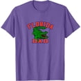 thumbnail image 1 of Florida Dad Softstyle Unisex T-Shirt,Purple Heather Color,Size M, 1 of 5