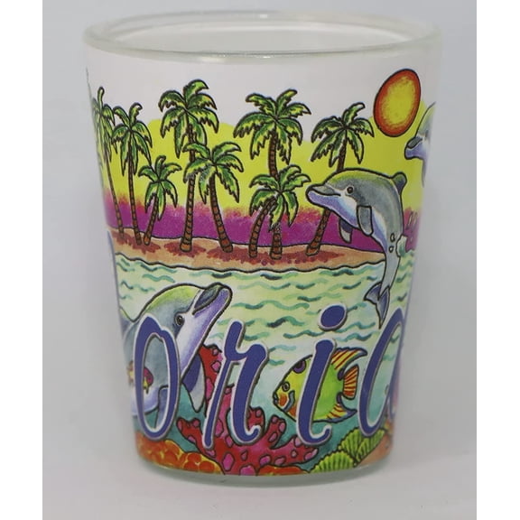 Florida Dolphins Big Name shot glass