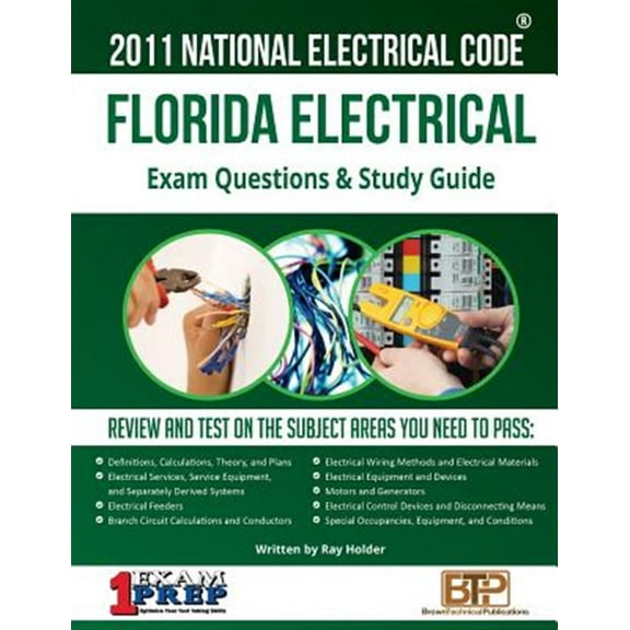 Florida Electrical Exam Questions and Study Guide (Paperback)