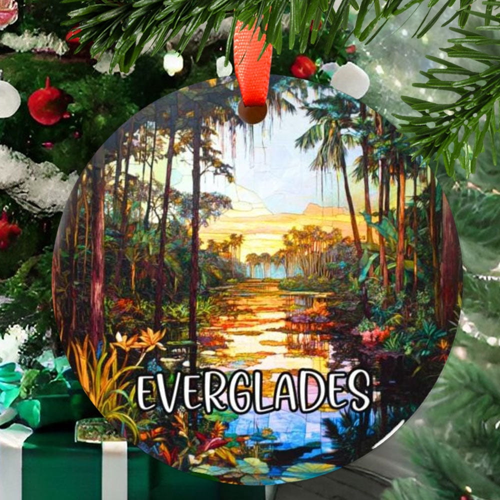 Florida Everglades Ceramic Christmas