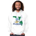 thumbnail image 1 of Florida FL Surf Beach Sunshine Smurf Hoodie Sweatshirt Women Men Brisco Brands M, 1 of 6