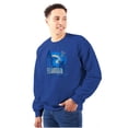 thumbnail image 1 of Florida FL Surf Sunshine State Surfer Sweatshirt for Men or Women Brisco Brands S, 1 of 6