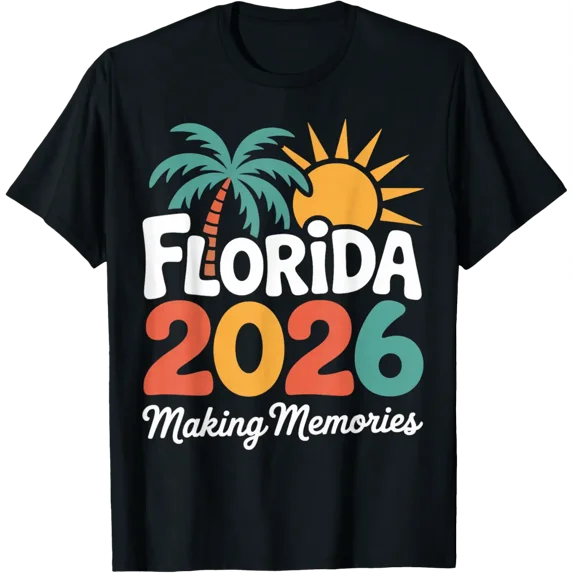 Florida Family Vacation Trip & Friends Group Souvenirs T-Shirt