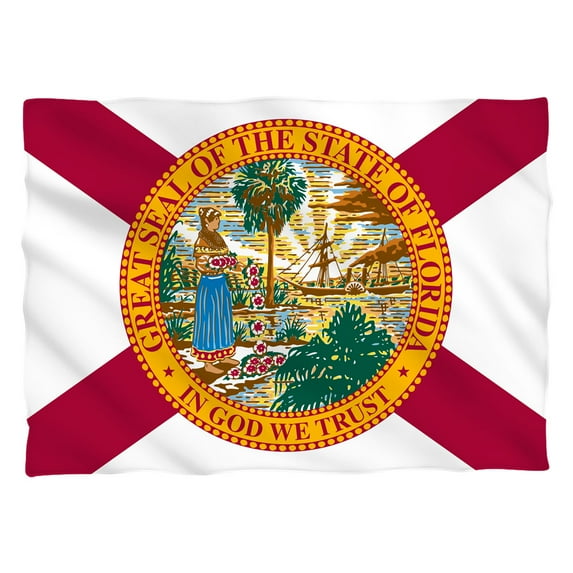 Florida Flag Pillow Case