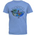 thumbnail image 1 of Florida Flamingo Summer Beach Mens T Shirt, 1 of 1