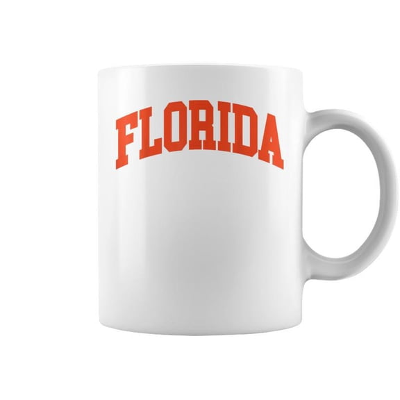 Florida Florida Retro Orange Blue Fl Coffee Mugs
