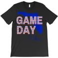 thumbnail image 1 of Florida Football Game Day Vibes Fall Tailgate Gators Themed Themed - Durable Stitching G25107 Unisex T-Shirt, Up to Size 5XL, 1 of 2
